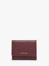 Porte-monnaie Tradition Cuir Etrier Violet tradition ETRA095S