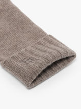 Gloves Cashmere Vercors Etrier Beige vercors EVER429U-vue-porte