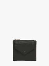 Coin Purse Madras Leather Etrier Black madras EMAD810