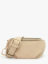 Sac Banane Torsade Cuir Etrier Beige torsade ETOS022M