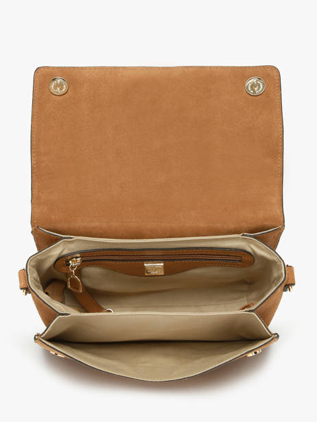 Sac Bandoulière Altesse Suede Etrier Marron altesse suede EASU048M vue secondaire 3