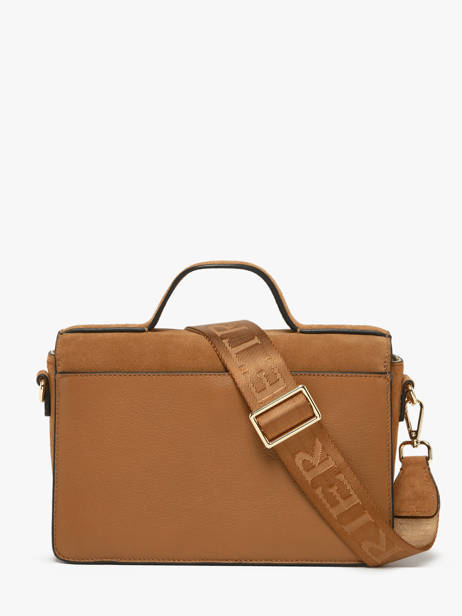 Sac Bandoulière Altesse Suede Etrier Marron altesse suede EASU048M vue secondaire 4