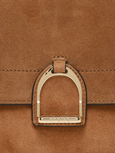 Sac Bandoulière Altesse Suede Etrier Marron altesse suede EASU048M vue secondaire 5