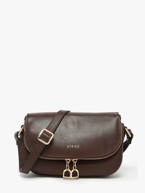 Sac Bandoulière S Tradition Cuir Etrier Marron tradition ETRA059S