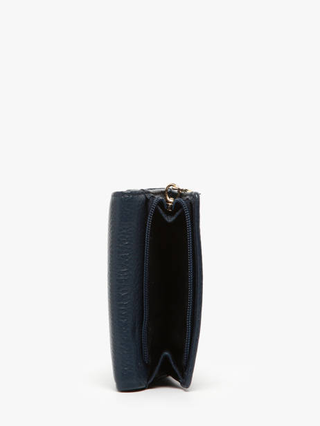 Leather Tradition Coin Purse S Etrier Blue tradition ETRA095S other view 3