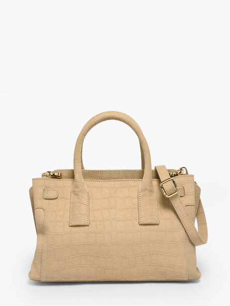 Satchel S Equestre Croco Leather Etrier Beige equestre croco EEQC142S other view 3