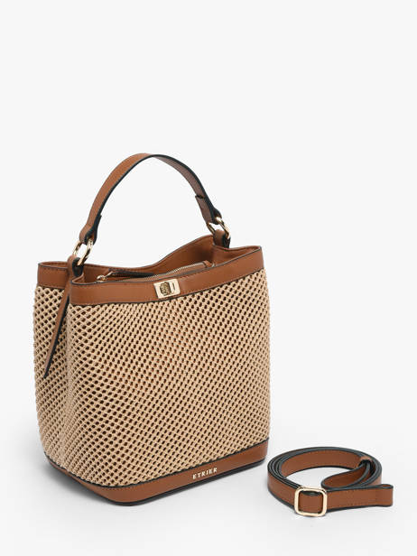 Sac Bandoulière Baobab Etrier Beige baobab EBAO186M vue secondaire 3